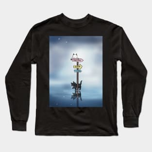 This way to Happiness Long Sleeve T-Shirt